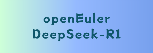 基于openEuler 24.03 实现 DeepSeek-R1:671B 的高效分布式训练