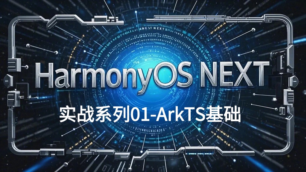 HarmonyOS NEXT 实战系列01-ArkTS基础