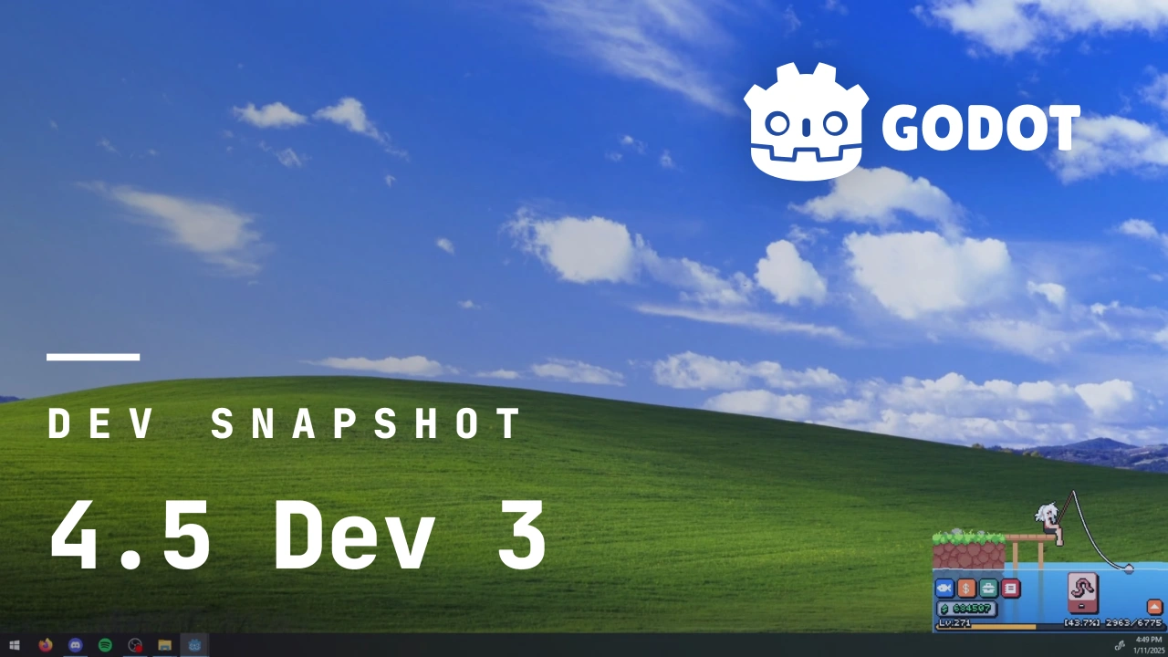 开发快照：Godot 4.5 dev 3
