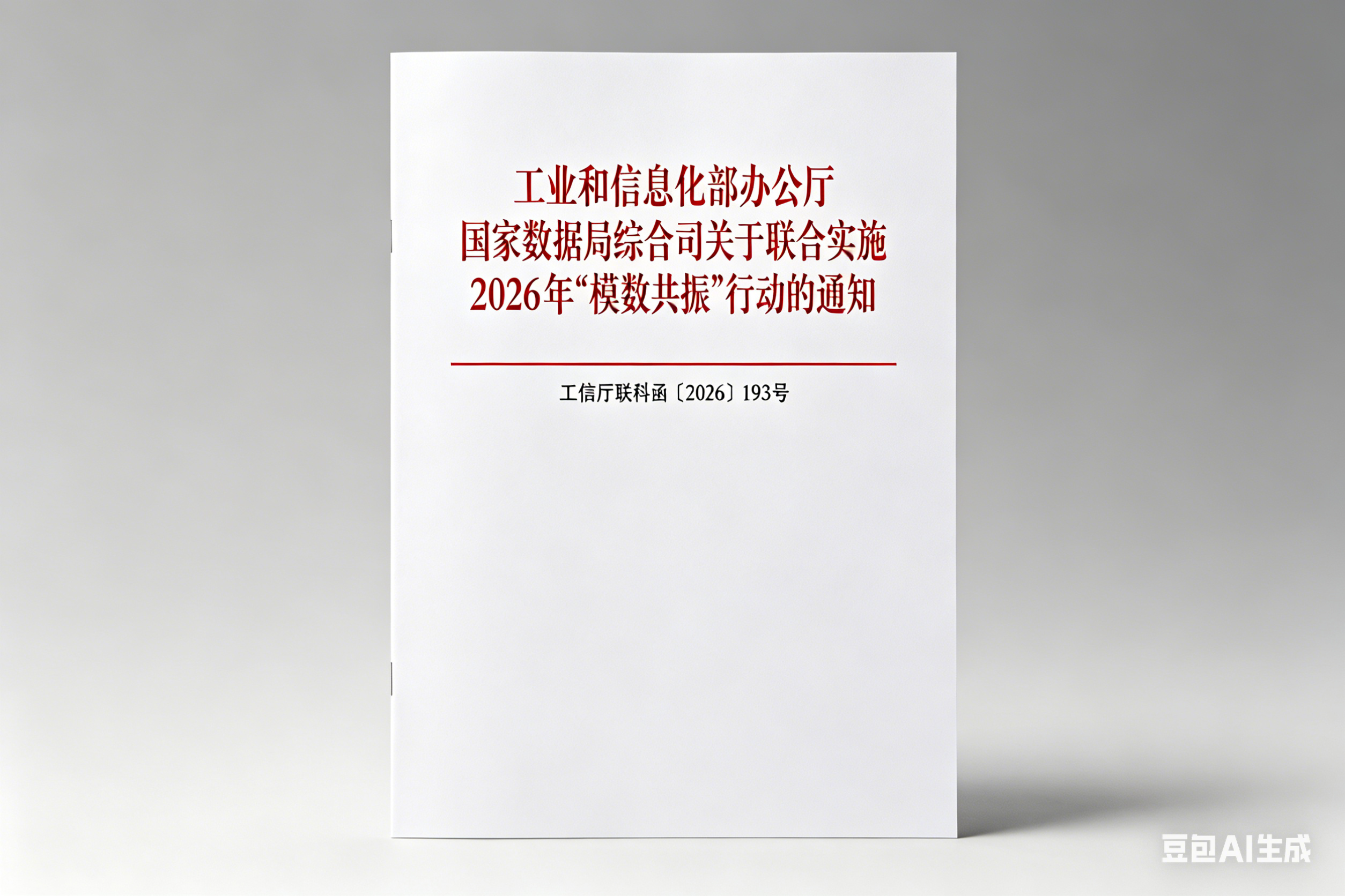 两部门关于联合实施2026年“模数共振”行动的通知