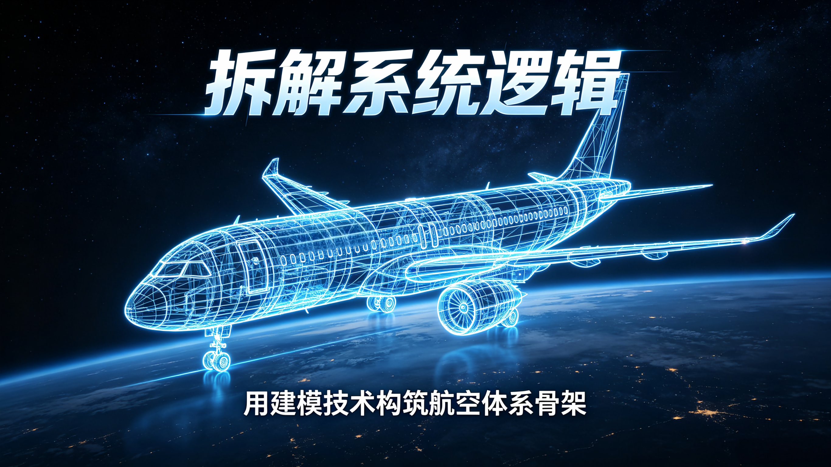 拆解系统逻辑，用建模技术构筑航空体系骨架